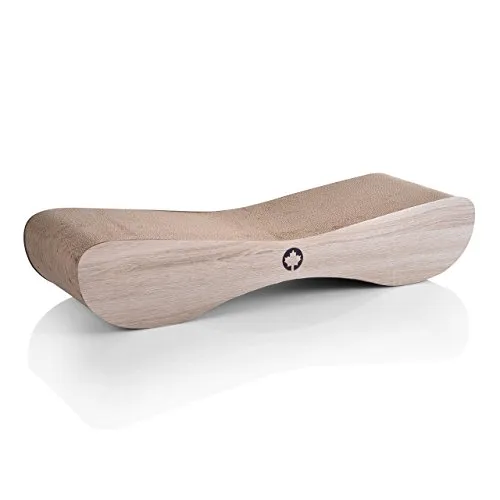 CanadianCat XXL Satellite 2.0 Lounge - Kratzmöbel für Katzen, modernes Design mit hochwertiger Pappe und Katzenminze für langanhaltenden Kratzspaß und Schutz der Möbel. Ideal für große Katzen wie Maine Coons.