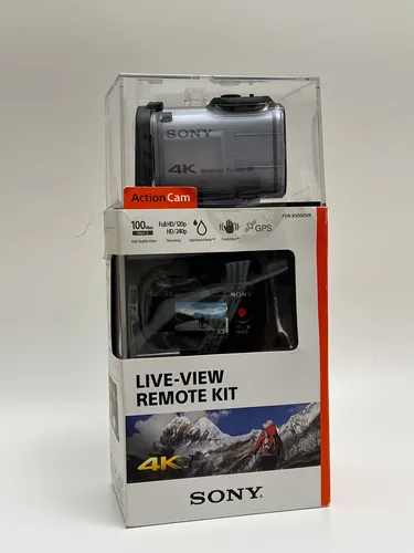 Sony FDR-X1000VR, 4K Actioncam ink. Remote Kit NEU OVP