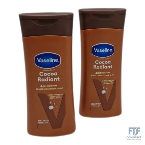 Vaseline Intensive Care Cocoa Radiant Body Lotion für den täglichen Gebrauch – h
