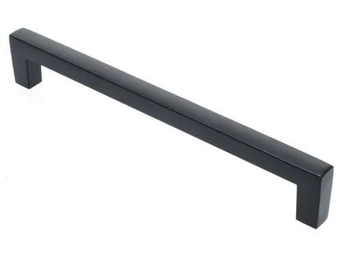 livingpoint24 Möbelgriff Möbelgriffe BA 128 - 256mm Küchengriffe Schwarz matt Schrankgriffe (1-St., 14), Modern