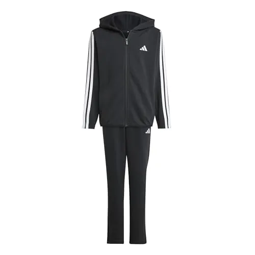 adidas Unisex Kinder ESSENTIALS 3 STRIPES TRACKSUIT