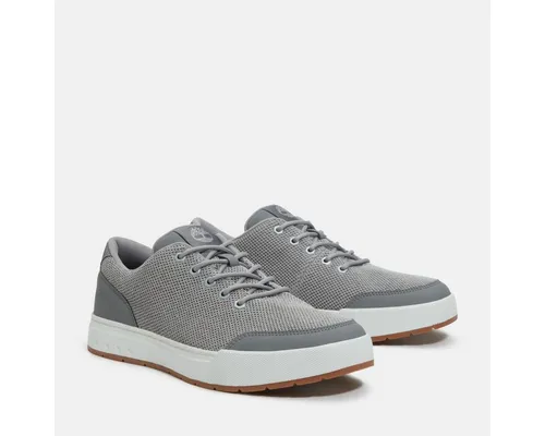 Timberland Mens Low Lace UP Sneaker lt grey knit 9 - Wanderschuhe für Herren, leicht und atmungsaktiv mit einem modernen Knit-Obermaterial für optimalen Tragekomfort.