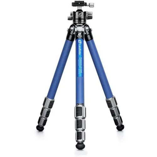 Leofoto Poseidon LP-324C+LH-40 Stativ - Professionelles Carbon-Stativ mit 4 Segmenten, extrem stabil und leicht, ideal für Fotografen, die höchste Mobilität und Flexibilität wünschen.