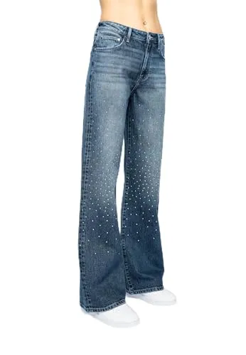 Mavi Damen Malibu Jeans, Dark Brushed Denim, 27/28