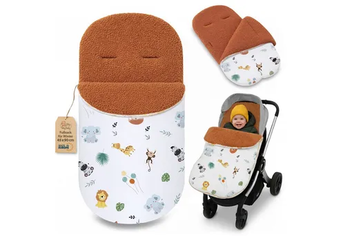 Totsy Baby Fußsack für Kinderwagen und Buggy – Winterfußsack 90x45 cm
