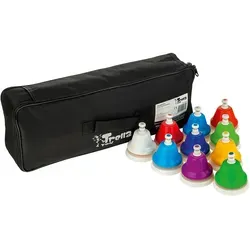 TrellaTon® Tischglocken mit Druckmechanismus, 10er-Set