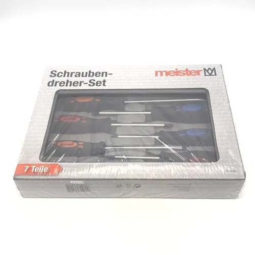 Meister Schraubendreher Set 7 Teilig