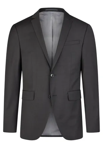 HECHTER PARIS Herren-Anzugsakko Shape-Fit Schwarz - Elegantes Sakko für stilbewusste Männer, aus hochwertiger Materialkombination mit OEKO-TEX® Standard 100. Ideal für den professionellen Einsatz und bequem im Tragen.