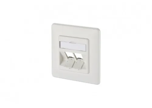 METZ CONNECT für 2xCat.6AModul 8/8 (8) UP Datenanschlussdose leer ...