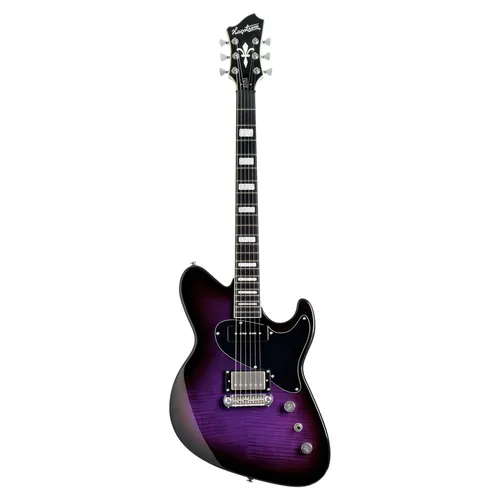 Hagstrom Adina Purple Burst E Gitarre