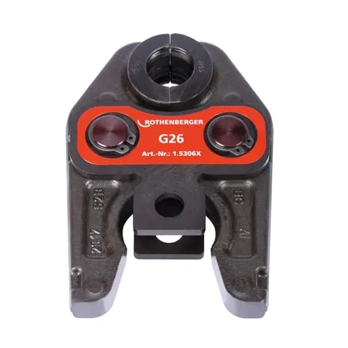 ROTHENBERGER Pressbacke Standard G26 - 015306X - Hochwertige Pressbacke für präzise Rohrverbindungen, ideal für professionelle Installateure und Handwerker.