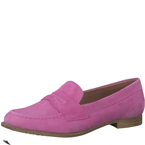Tamaris Slipper 1-24234-42 510 weit - Slipper & Mokassins für Damen, bequemer Alltagsschuh aus hochwertigem Leder mit klassischem Design und flexibler Sohle für optimalen Komfort.