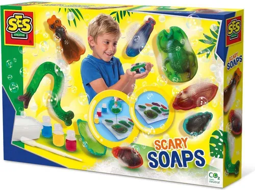 SES Creative 14311 Gruselige Seifen gieen, diverse Farben