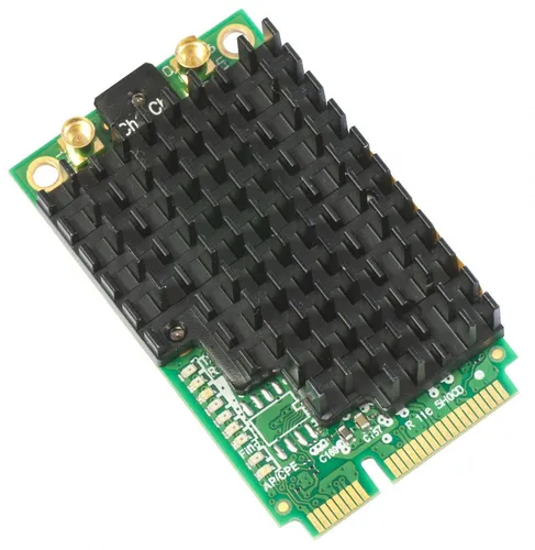 miniPCIe Karte R11e-5HacD WLAN-Controller - WLAN-Controller für Mini-PCIe mit 5 GHz Unterstützung und bis zu 867 MBit/s Geschwindigkeit – ideal für schnelle Netzwerkverbindungen.