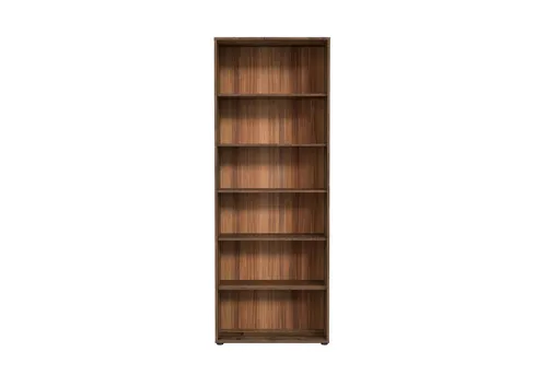 freiraum Regal TEMPRA2, 5 Böden, Old-Wood-Vintage Dekor - 73,7x197,5x34,8cm (B/H/T)