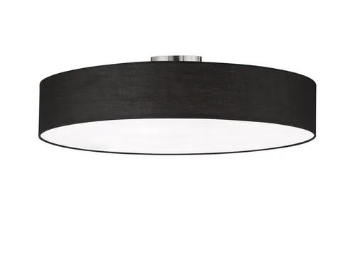 TRIO Leuchten LED Deckenleuchte Schwarz Ø65cm - Moderne 5-flammige Deckenleuchte in Schwarz für stilvolle Innenräume, dimmbar und mit warmweißem Licht für eine gemütliche Atmosphäre.