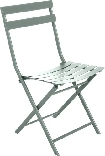 Hespéride Klappbarer Gartenstuhl Greensboro Olivgrün - Essstühle – Praktischer und stilvoller Klappstuhl in Olivgrün, ideal für Garten und Terrasse, platzsparend und leicht zu verstauen.