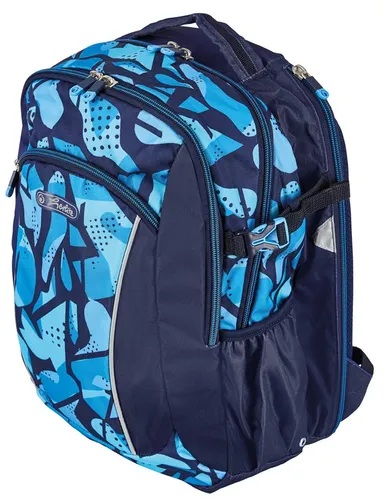 Herlitz Ultimate Grundschulrucksack - Ergonomisch, leicht und nachhaltig aus 80% recyceltem Material, mit Reflexmaterialien für optimale Sichtbarkeit