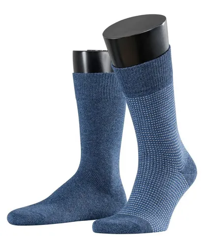 Esprit Socken Contrasty Piqué 2-Pack (2-Paar) mit Multicolour-Garn
