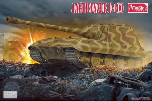 Amusing Hobby 1/35 35A017 German Jagdpanzer E100 Model Kit
