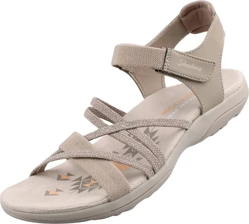 Skechers Sandalen Reggae Slim - Meadow Grazer in Braun, Größe 40 - Wanderschuhe mit komfortablem Design und verstellbaren Riemen für optimalen Halt, perfekt für Outdoor-Aktivitäten und Freizeit.