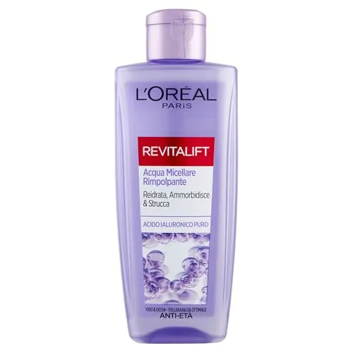 Produktbild L'Oréal Paris Revitalift Filler Mizellenwasser, Anti-Aging-Reinigungswirkung mit reiner Hyaluronsäure, 200 ml