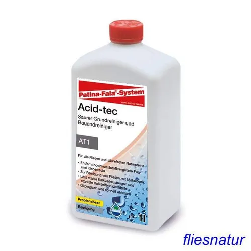 Produktbild Patina Fala Acid-tec 1L Feinsteinzeugreiniger Kalklöser Grundreiniger Schleieren