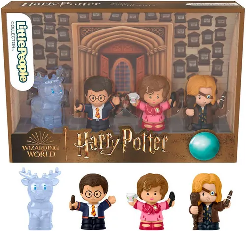 Fisher-Price® Little People Harry Potter Collector Set - Spielfiguren Set mit 4 Charakteren aus dem Orden des Phönix, ideal für Harry Potter Fans ab 13 Jahren und perfekt zum Sammeln.