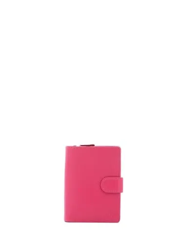 Sergio Valentini Damen-Geldbörse aus Kunstleder, veganes Produkt, 13 x 9,5 x 4 cm, IN-2006-PARENT, fuchsia