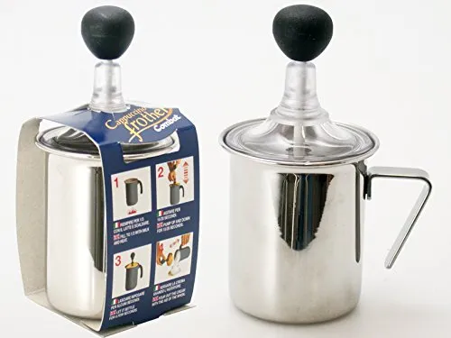 Viscio Trading 74753 Cappuccinatore aus rostfreiem Stahl