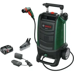 Bosch Fontus 18V Akku Outdoor Cleaner - Niedrigdruckreiniger für müheloses Reinigen im Freien, kabellos und leistungsstark