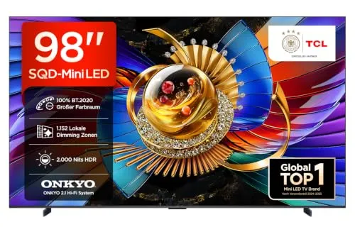 TCL 98Q7D PRO 98 Zoll 4K Mini LED TV