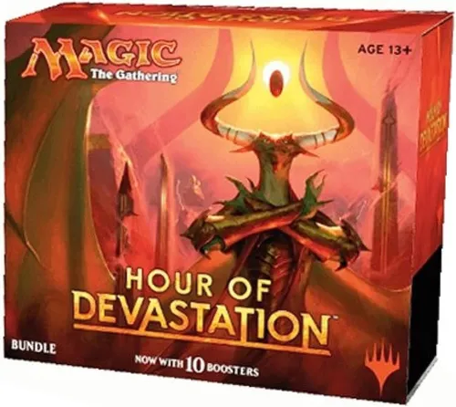 Hour of Devastation Bundle - Magic: The Gathering - TCG OVP Packs, enthält exklusive Karten und ist ideal für Sammler und Spieler, die ihr Deck erweitern möchten.