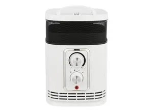 SHX Energiesparender Heizlüfter 1500W | Leiser Betrieb mit Thermostat