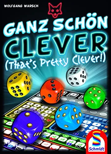 Schmidt Ganz Schön Clever - Strategiespiel für die ganze Familie - Gesellschaftsspiel für 1-4 Spieler, ideal für Strategiefans und perfekt für spannende Spielabende in nur 30 Minuten.