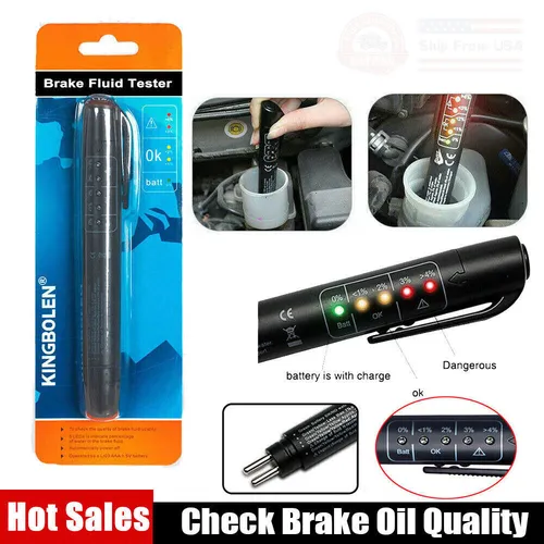 ELEKTRONISCHER BREMSFLÜSSIGKEITSTESTER BREMSFLÜSSIGKEIT MESSEN PRÜFEN DOT4 2025