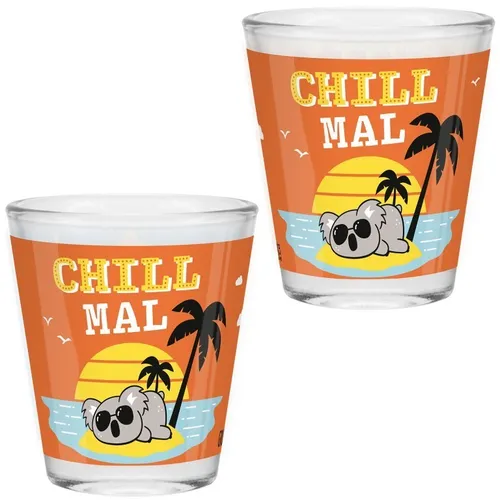 sheepworld Schnapsglas Shotglas Chill mal 6cl