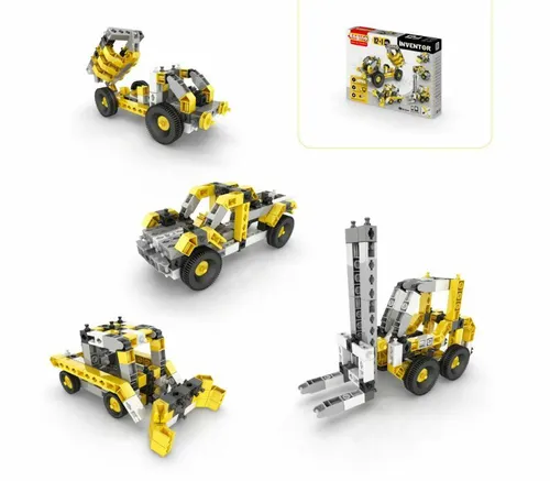 Engino 1234 INVENTOR 12 Industriemodelle - Bausatz - Neu - OVP