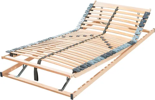 Lattenrost Dreamflex Premium XXL KF - Lattenrost für schwergewichtigere Personen bis 150 kg, mit manuell verstellbarem Kopf- und Fußteil sowie spezieller Schulter- und Beckenkomfortzone für optimale Körperanpassung.