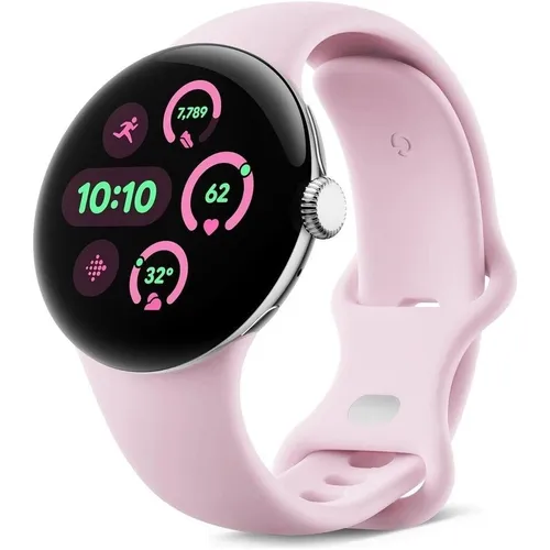 Google Pixel Watch 3 (41mm) LTE - stilvolle Smartwatch in Rosé, ideal für aktive Lebensstile und präzises Fitness-Tracking mit Fitbit