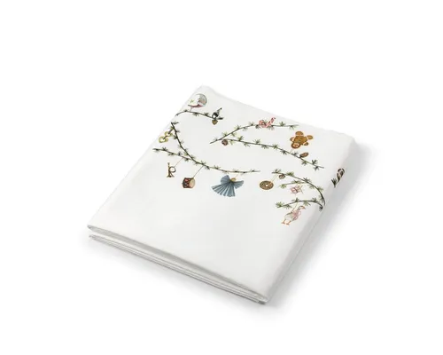 Kähler Tischdecke aus 100% Baumwolle - Nussknacker-Kategorie, hochwertige Tischdecke aus 100% Baumwolle, ideal für festliche Anlässe und sorgt für eine gemütliche Atmosphäre.