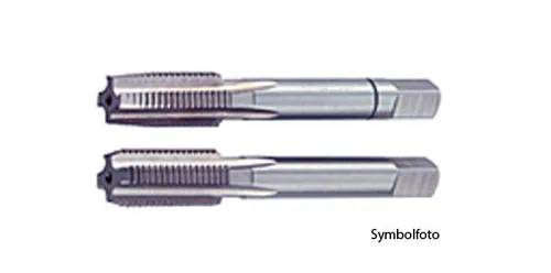 Hand-Gewindebohrer Set Satz (2Stk) M4x0,35 MF HSS DIN13 Rechts Rechtsgewinde