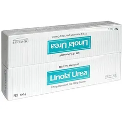 Linola Urea 200 G - Harnstoffcreme - Arzneimittel zur Behandlung trockener Haut, ideal bei Neurodermitis und Ichthyosen. Enthält 12% Harnstoff für intensive Feuchtigkeit und Hautregeneration.