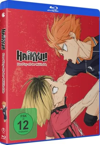 Crunchyroll Blu-ray Haikyu!! - Das Play-Off der Müllhalde - Erlebe spannende Volleyball-Action in der Blu-ray-Edition! Mit deutscher Sprache, FSK 12 und kompakten Maßen für dein Heimkino.
