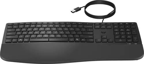 HP 480 Comfort Tastatur - Vielseitige Tastatur mit 3-Zonen-Layout, Multi-Device-Funktionalität und 23 programmierbaren Tasten für effizientes Arbeiten.
