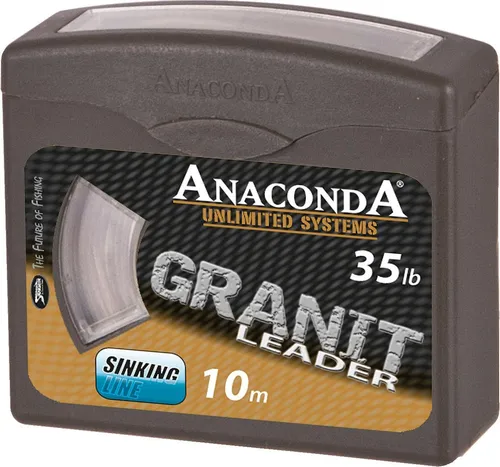 Anaconda Vorfachmaterial Granit Länge 10m Tragkraft 35lb