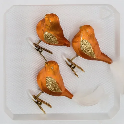 Weihnachtsbaumschmuck Orange von Navidacio