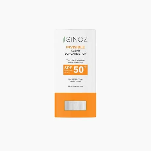 Sinoz Invisible Clear Suncare Stick – Unsichtbarer Schutz mit Filtertechnologie