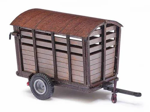 Busch 59930 Anhänger Kälberanhänger Viehanhänger 1:87 Neu