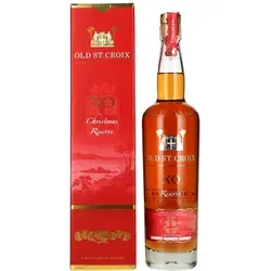 Old St. Croix A.H. Riise X.O. Reserve Christmas Spirit Drink 40% Vol. in Geschenkbox